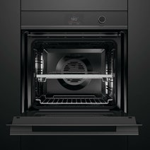 Fisher & Paykel Series 9 60cm Minimal Pyrolytic Built-In Oven Black OB60SDPTDB1 hero image