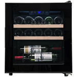 LeCavist 14 Bottle Wine Cabinet Single Zone Black LEK14PV hero image