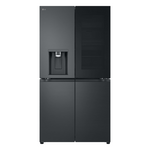 LG 847L Instaview French Door Fridge Matte Black GF-V900MBLC hero image