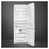 Smeg FAB 50's Style 481L Bottom Mount Refrigerator Pastel Green FAB38RPG5AU image NaN