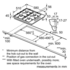 Bosch PBH6B5B60A 60cm Serie 2 Natural Gas Cooktop image NaN
