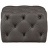 London Leather Victoria Small Square Footstool HCFTUHSOFSSQSMGRA image NaN