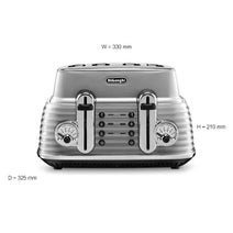 Delonghi CTZ4003BG Scultura 4 Slice Toaster hero image