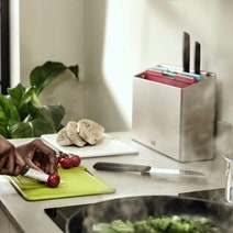 Joseph Joseph Folio Plus 8 Piece Knife and Chopping Board Set Multicolour 60198 hero image