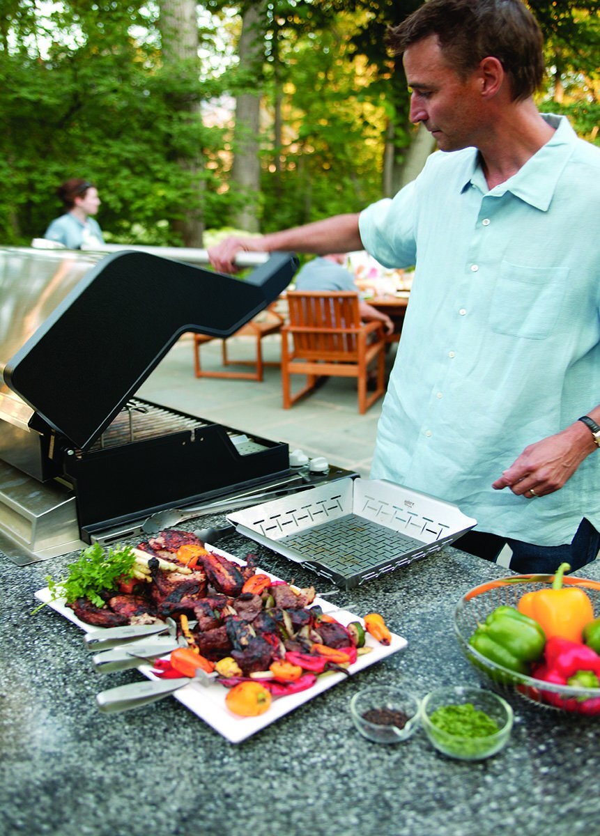 Weber 6434 Stainless Steel Vegetable Basket Appliances Online