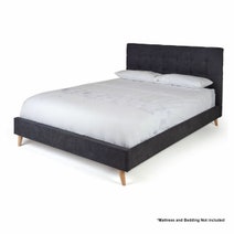 Ostro Ricki MkII Queen Bed Base & Bedhead BDRIC2MFCC1400 hero image