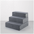 Zinus 3 Step Pet Stairs Ramp Ladder Charcoal AU-PS-D2115C image NaN