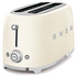 Smeg 50s Retro Style 4 Slice Toaster Cream TSF02CRAU  image NaN