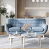 Ostro Bremer Three Seater Lounge Blue Y23560BSKY34 image NaN