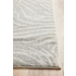Rug Culture Chrome Large Silver & Off White Rug 400X80CM - CRO-SAV-SIL-400X80 image NaN