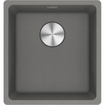Franke Maris 370mm Single Bowl Topmount Sink Stone Grey MRG610-37SGB