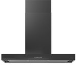 ILVE 90cm Wall Mounted Canopy Rangehood Matte Graphite Black AGK90MG hero image
