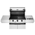 Beefeater 1200 Series 3 Burner LPG BBQ with Trolley & Side Burner Stainless Steel BMG1230SB image NaN