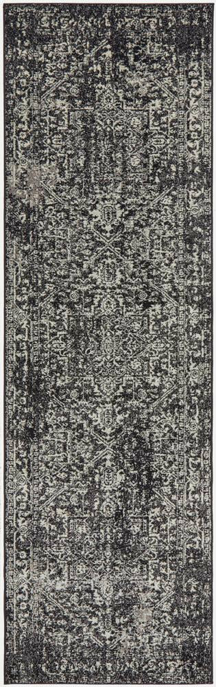 Rug Culture Evoke Large Charcoal Rug 400X80CM - EVO-253-CHAR-400X80 hero image