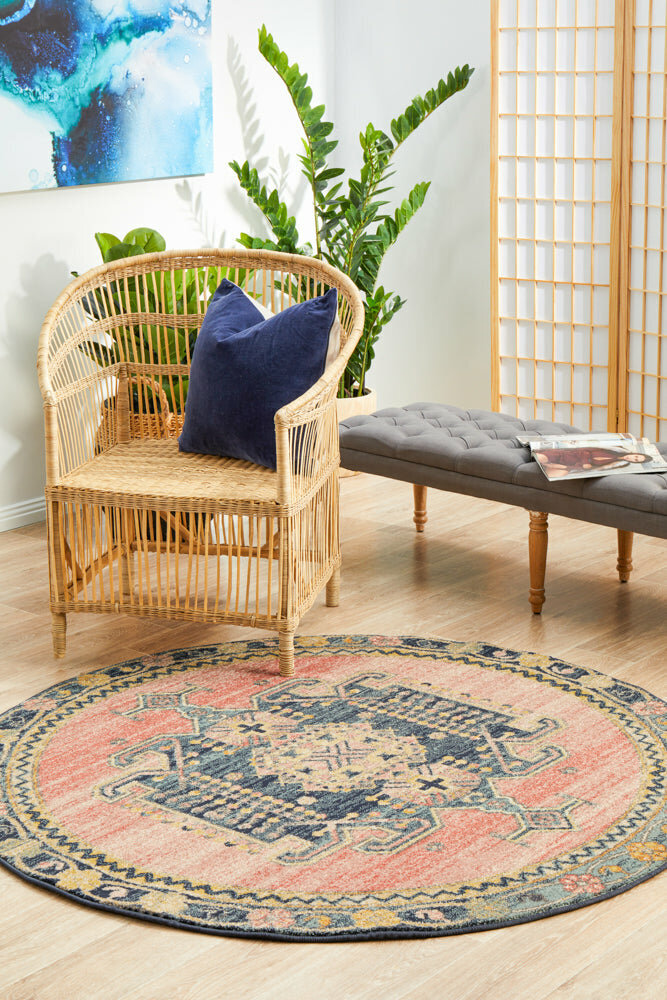 Rug Culture Legacy Large Multi-coloured Rug 240X240CM - LEG-852-EART-240240 hero image