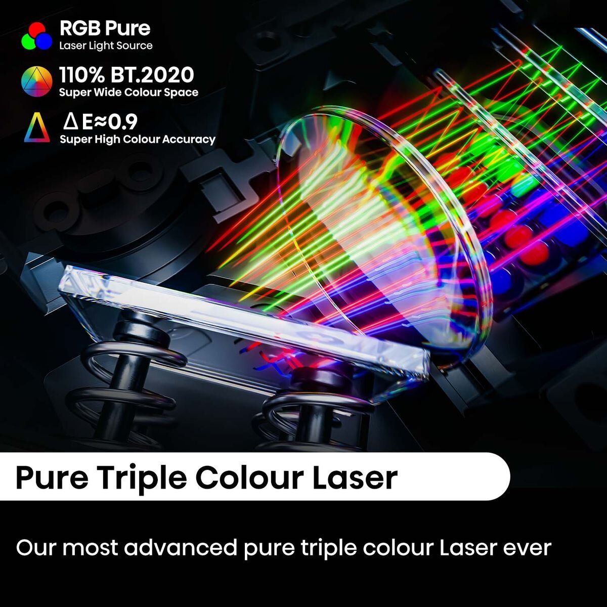 Hisense C2 Ultra 4K Trichroma Laser Mini Projector C2-ULTRA hero image