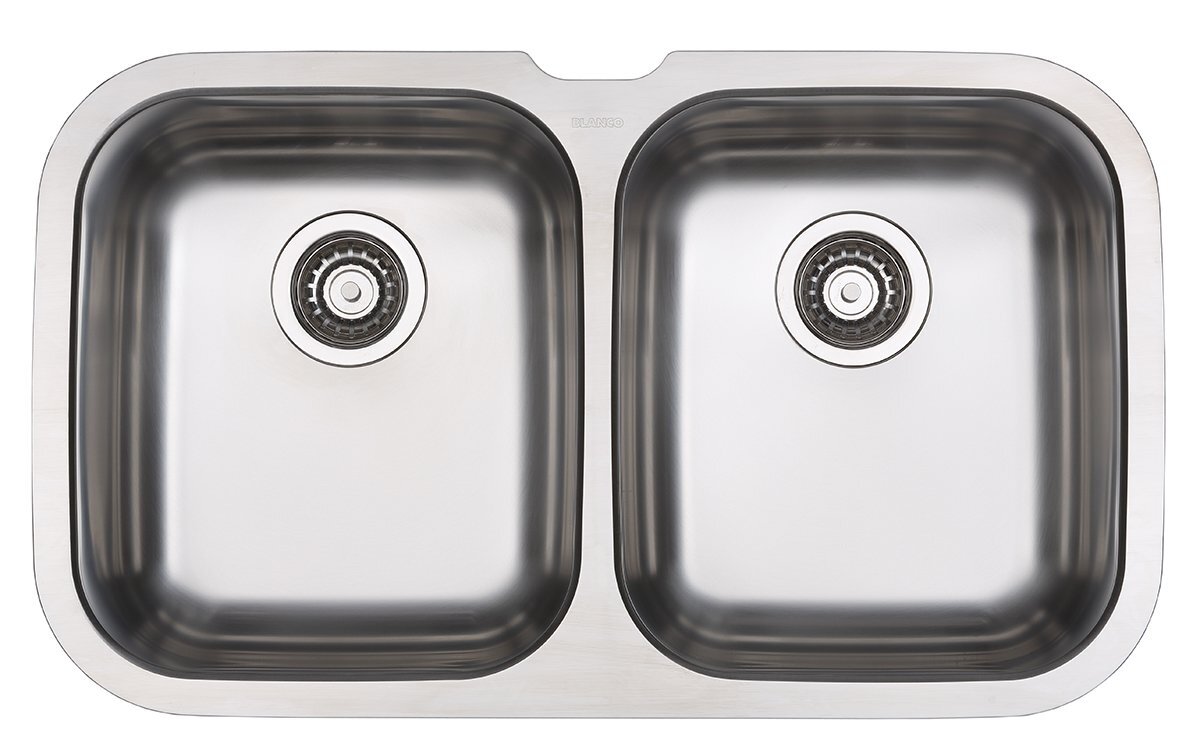 Blanco NIAGARAU2K5 Niagarau Double Bowl Undermount Sink hero image