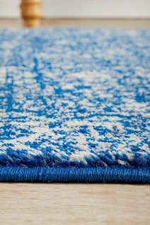 Rug Culture Evoke Extra Large Navy Rug 500X80CM - EVO-252-NAVY-500X80 hero image