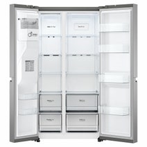 LG 635L Side by Side Fridge GS-L635PL hero image