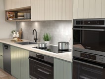 Westinghouse 90cm Multi-Function Pyrolytic Oven and SteamBake Dark Stainless Steel WVEP9917DD hero image