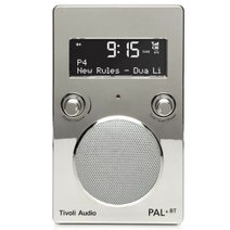 Tivoli Audio PAL Plus Bluetooth Portable Radio Chrome PPBTCHROME hero image