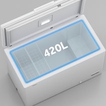 Haier 418Ltr Series 300 Hybrid Chest Freezer White HCF420W hero image