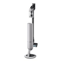 Samsung Bespoke AI Jet Lite Stick Vacuum and Clean Station Grey VS80F28DFP hero image