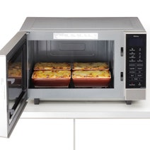 Panasonic 27L Flatbed Inverter Microwave NN-SF57QSQPQ hero image