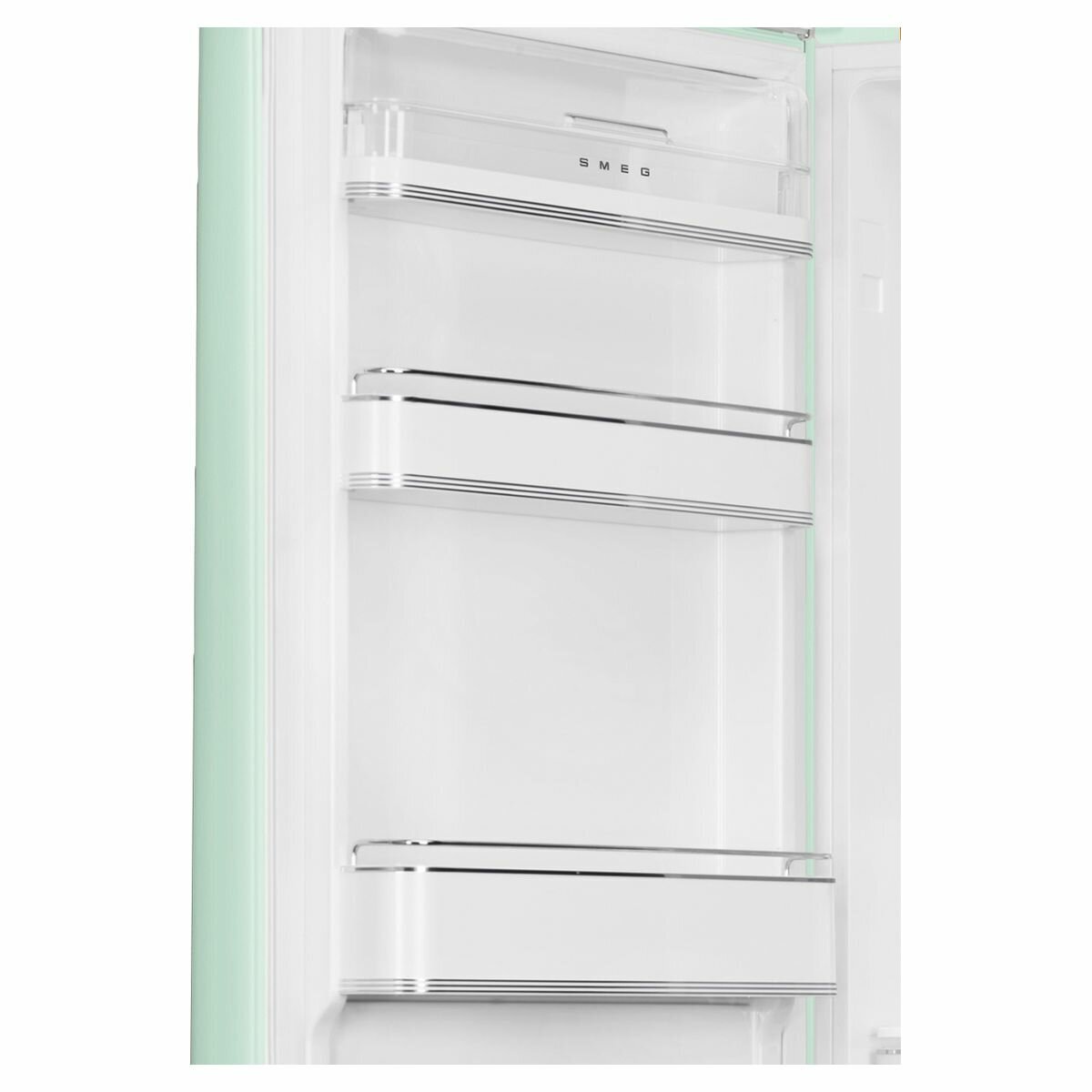 Smeg FAB 50's Style 331L Bottom Mount Refrigerator Pastel Green FAB32LPG5AU hero image