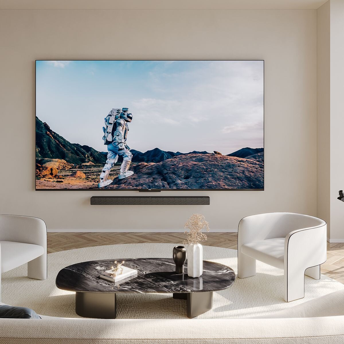 TCL 85 Inch C845 4K UHD Mini-LED QLED Smart Google TV 85C845 hero image