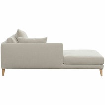 Kalona KYOTO Left Facing Chaise Sofa Pearl WS-205-LC-VILA-54 hero image