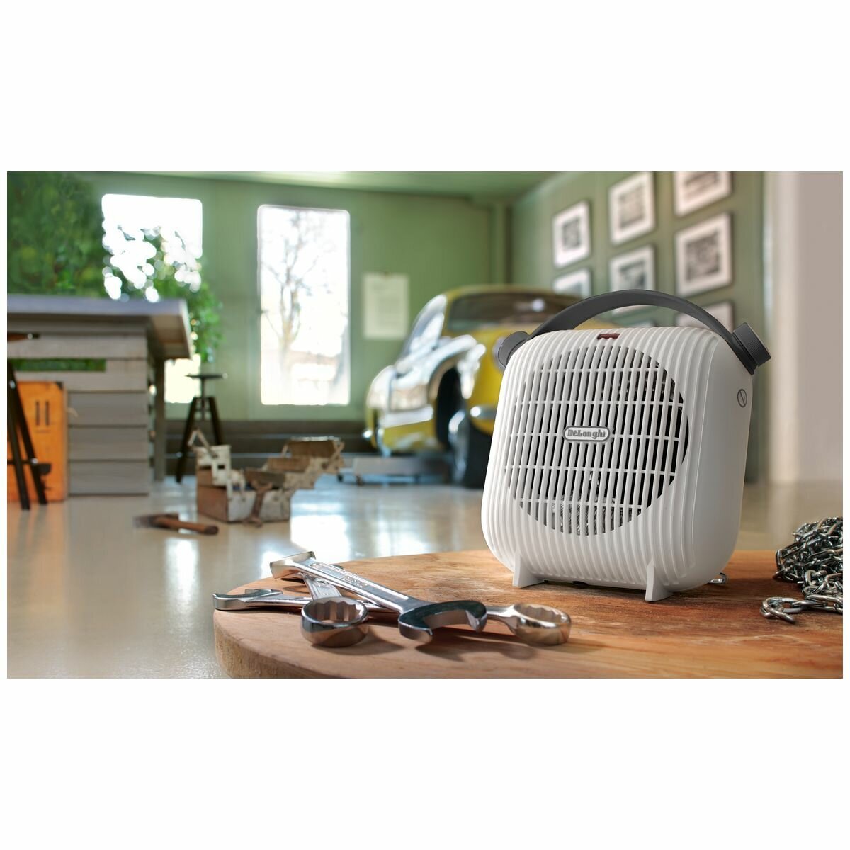 Delonghi comfort air purifier on sale with heating and cooling fan