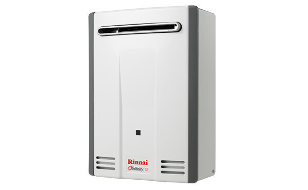 Rinnai 12L Continuous Flow 60-degree Hot Water System Natural Gas