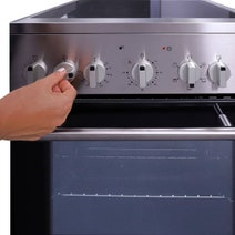 Linarie 50cm Freestanding Electric Oven with Ceramic Cooktop LFYC5060CX hero image