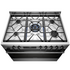 Westinghouse 90cm Dual Fuel Freestanding Cooker with AirFry Dark Stainless Steel WFE9516DD image NaN