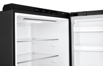 LG 420L Bottom Mount Fridge Matte Black GB-455MBL hero image