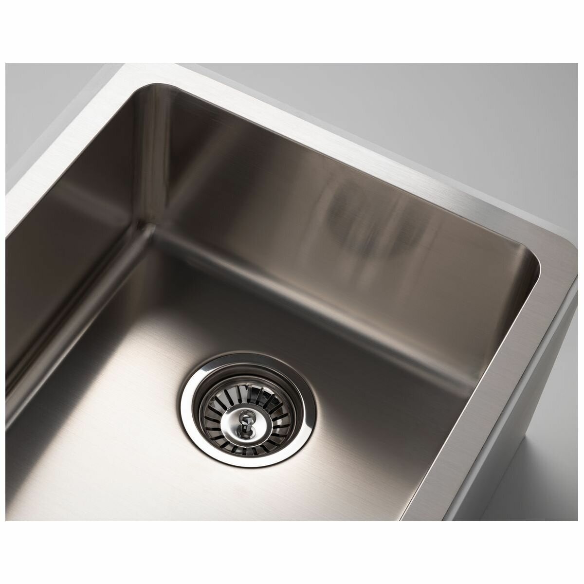 Titan large and Medium Bowl Sink Brushed Steel TSSS4052 hero image
