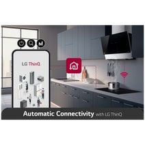 LG Series 7 60cm Induction Cooktop 4 Cooking Zones including 2 Flexi Zones BCI607B4BG hero image