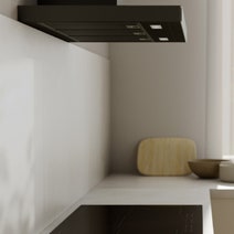Haier 90cm 600 Series Wall Mounted Canopy Rangehood Black HC90BMB2 hero image