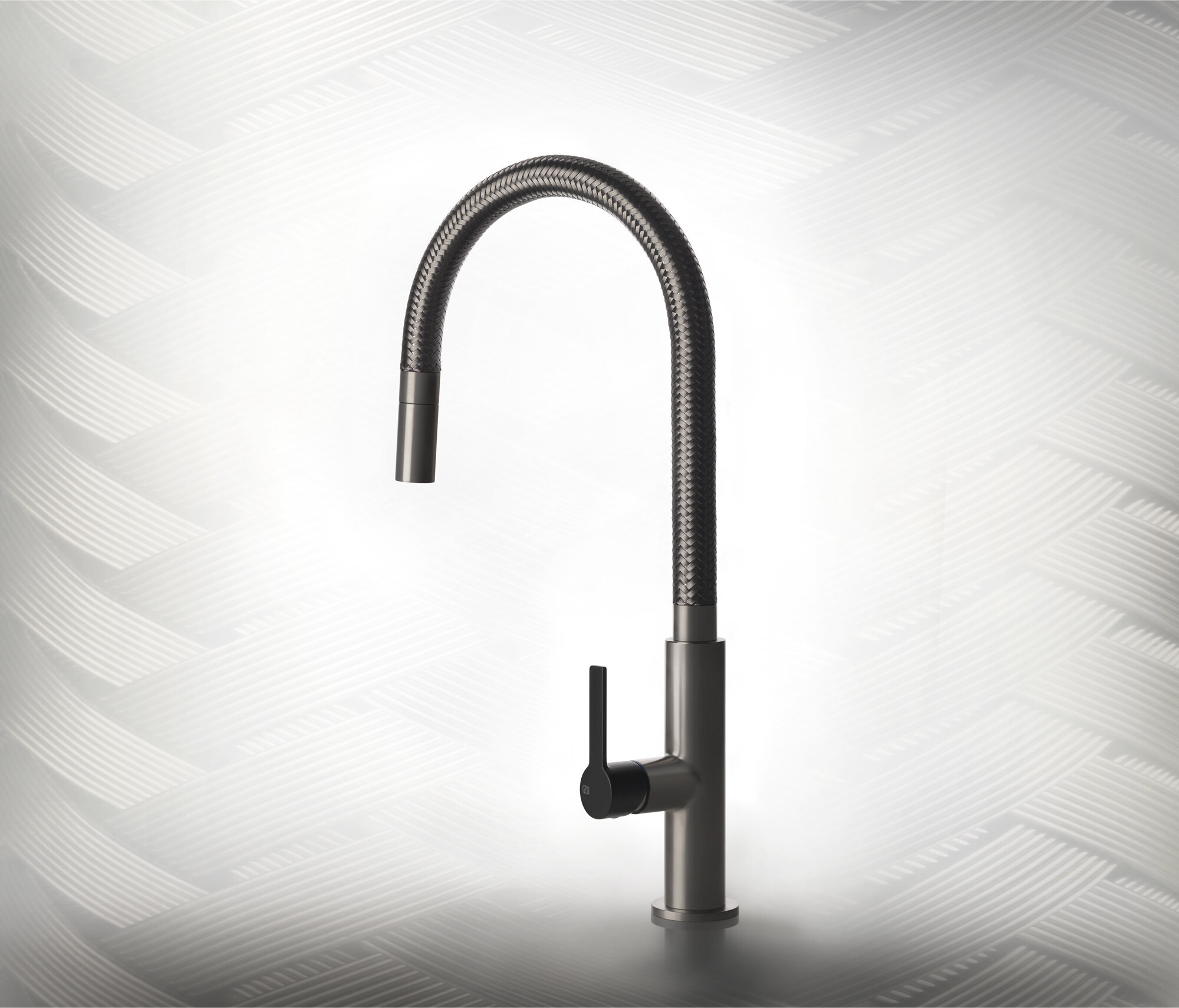 Gessi 60003BNB Mesh Pull Out Kitchen Mixer Tap | Appliances Online