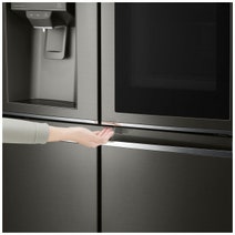 LG 637L French Door Instaview Fridge with Ice Maker & Water Dispenser GF-V706BSL hero image