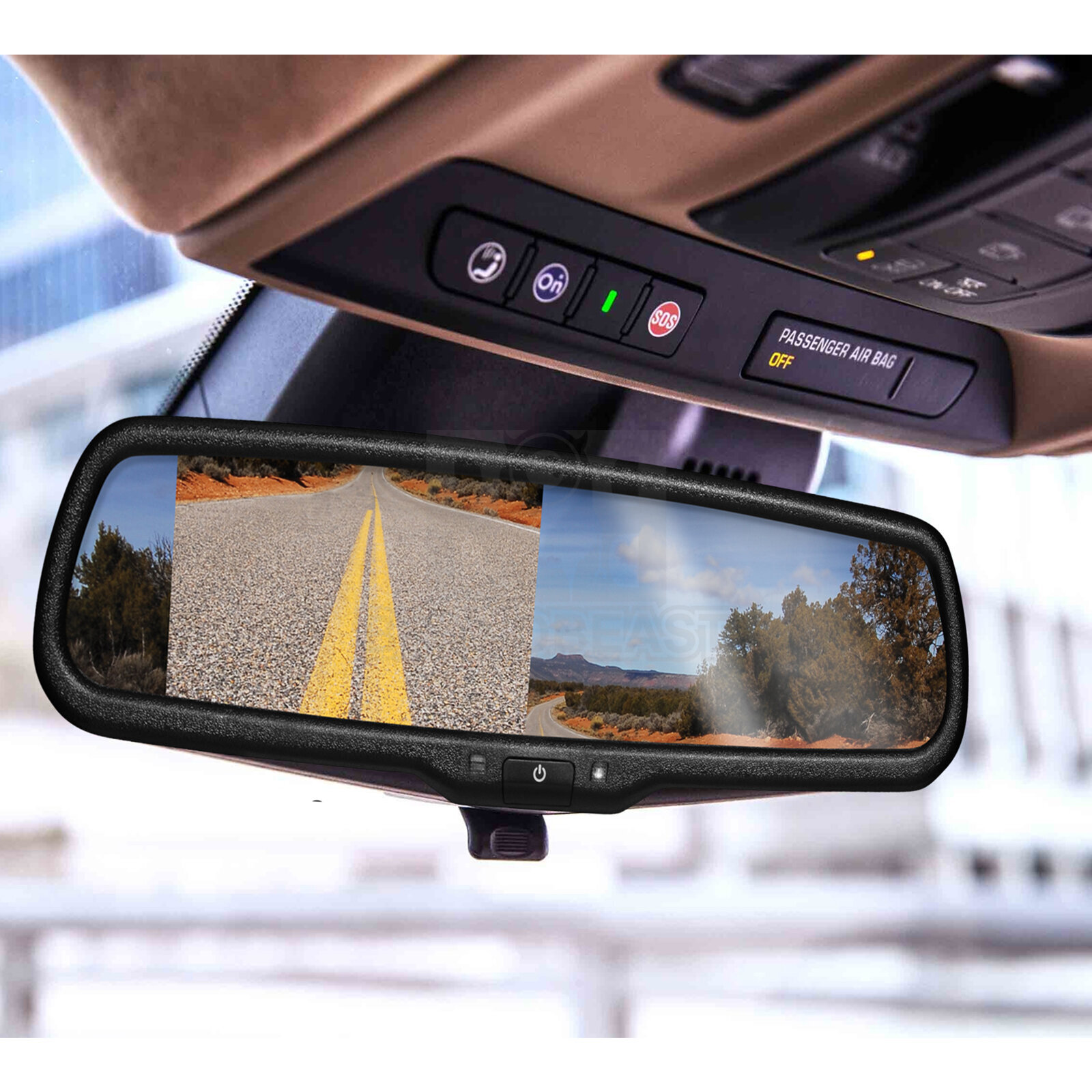 Parkmate RVM-043AFR Mirror Mount with CMD14N Digital CMOS Camera hero image