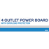 Crest BPB4 4x Power Board with Overload Protection image NaN