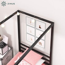 Zinus Patricia Single Metal Canopy Bed Frame Black AU-CPBF-S hero image