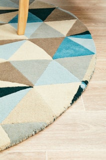 Rug Culture Matrix Medium Turquoise Rug 200X200CM - MTX-901-TUR-200X200 hero image