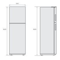 Westinghouse 256L Top Mount Frost Free Fridge WTB2800AH-X hero image
