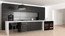 Vintec 40 Bottle Wine Storage Cabinet V40SGEBK hero image