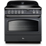 Falcon 90cm Classic FX Induction Freestanding Oven/Stove Slate and Chrome CLA90FXEISL-CH hero image