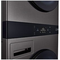 LG WashTower 19/10kg All-In-One Stacked Washer Dryer Black WWT-1910BX hero image