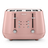 DeLonghi Eclettica Four Slice Toaster Pink CTY4003PK image NaN